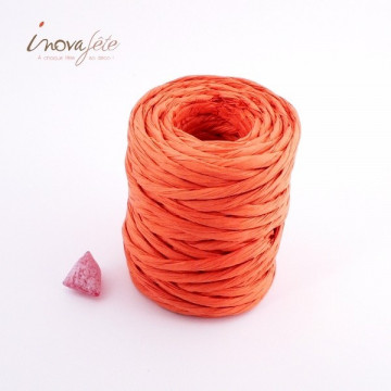 Corde de papier orange