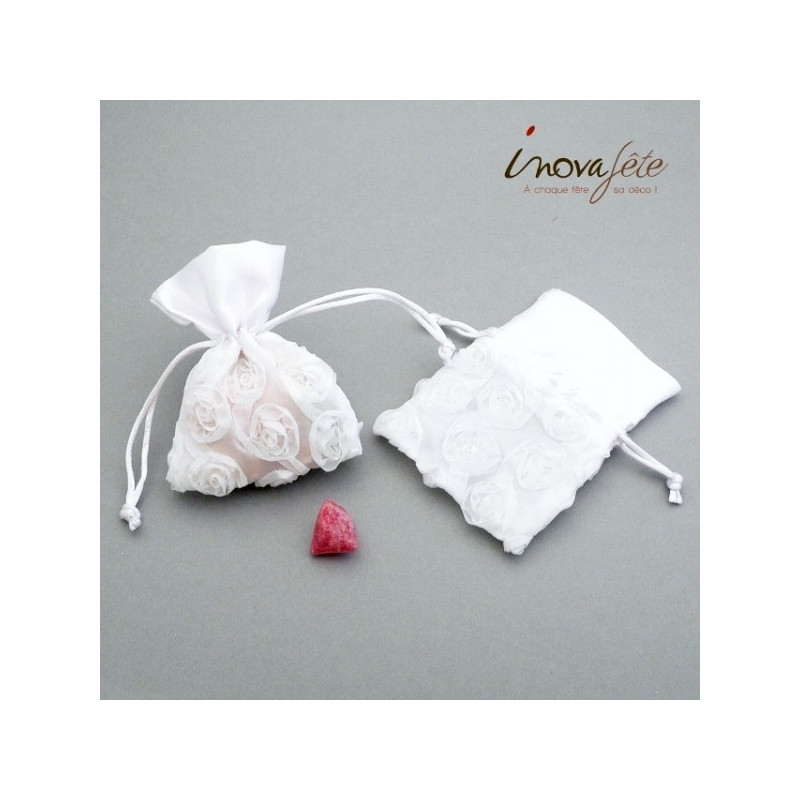 Sac floral blanc à garnir /4 Sac floral blanc à garnir /4