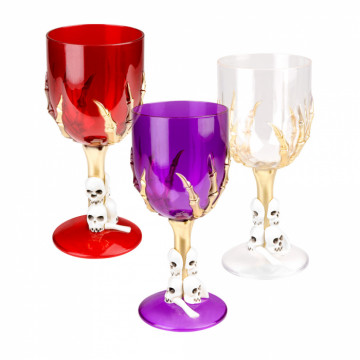 Lot de 3 coupes calices à sorcellerie à Label Fête Hillion 74486