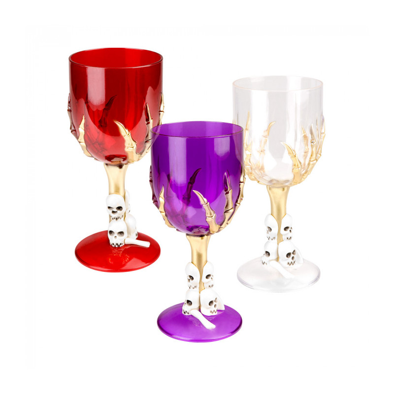 Lot de 3 coupes calices à sorcellerie à Label Fête Hillion 74486