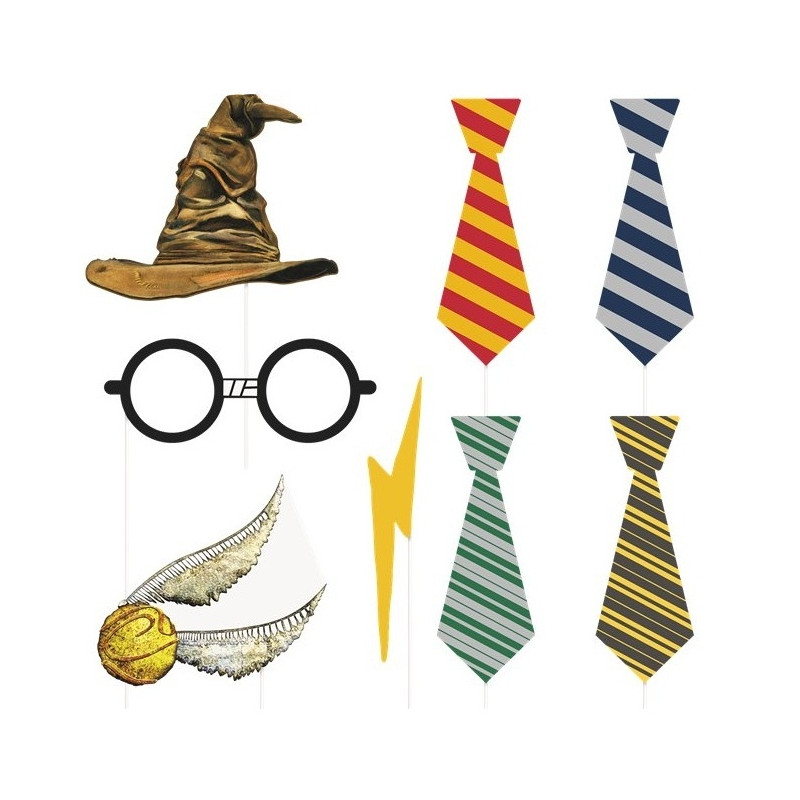 Accessoires photobooth Harry Potter