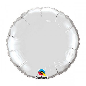 Ballon Rond Argent Qualatex 23145