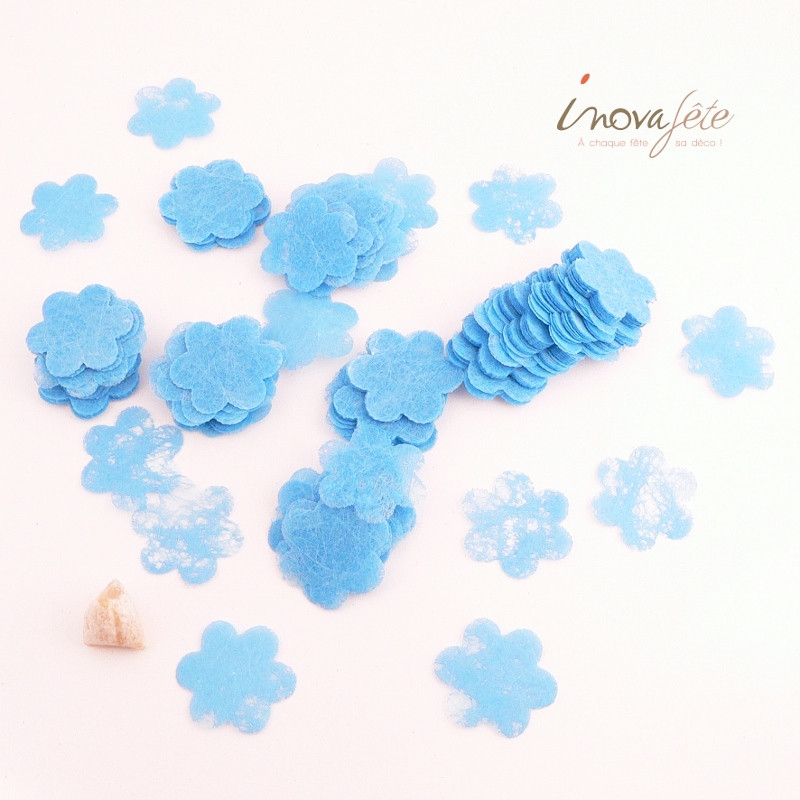 Fleur bleue polytulle