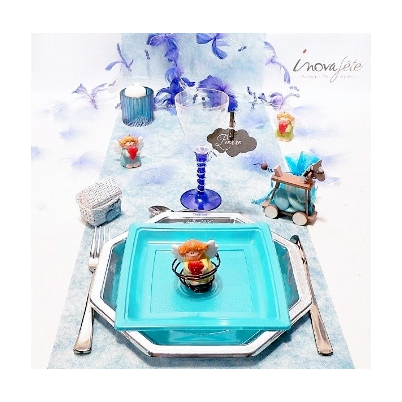 Ange bleu Label Fête