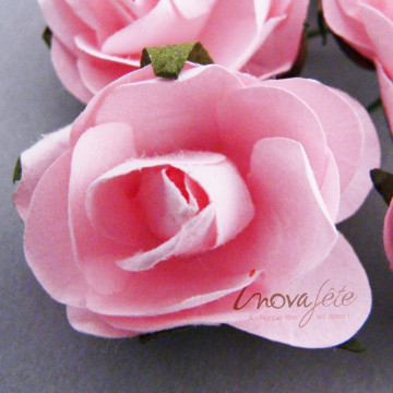 Fleur rose /36 - Label Fête