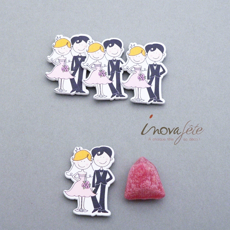 Couple de mariés /22 - Label Fête Couple de mariés /22 - Label Fête