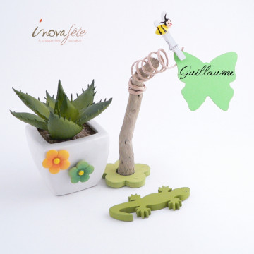 Petite fleur verte /24 - Label Fête