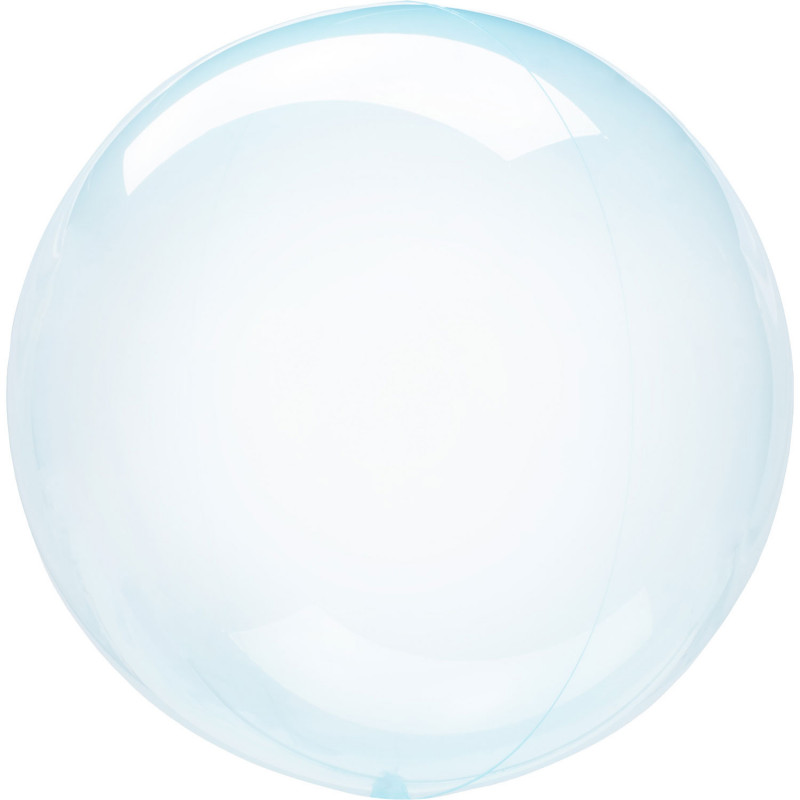 Ballon Bulle bleu transparent Amscan® - Label Fête Ballon Bulle bleu transparent Amscan® - Label Fête