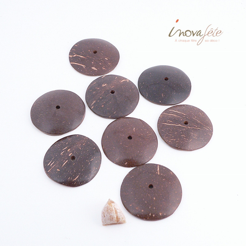 Bouton chocolat /8 - Label Fête