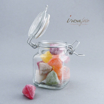 Petit bocal verrine cube - Label Fête