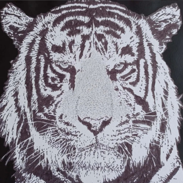 Dessin Illustration Tigre par ptite-lu-heure