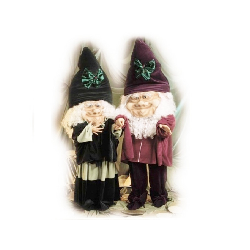 Costumes couple de nains légende - Label Fête