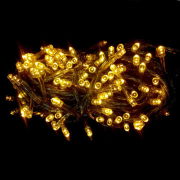 Guirlande Lumineuse jaune - Label fête Hillion