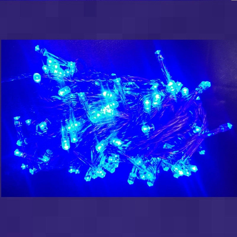 Guirlande Lumineuse bleu vif - Label fête Hillion