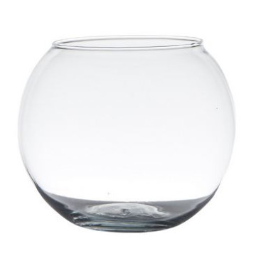Vase ou photophore Boule 12 cm    - Label Fête Hillion