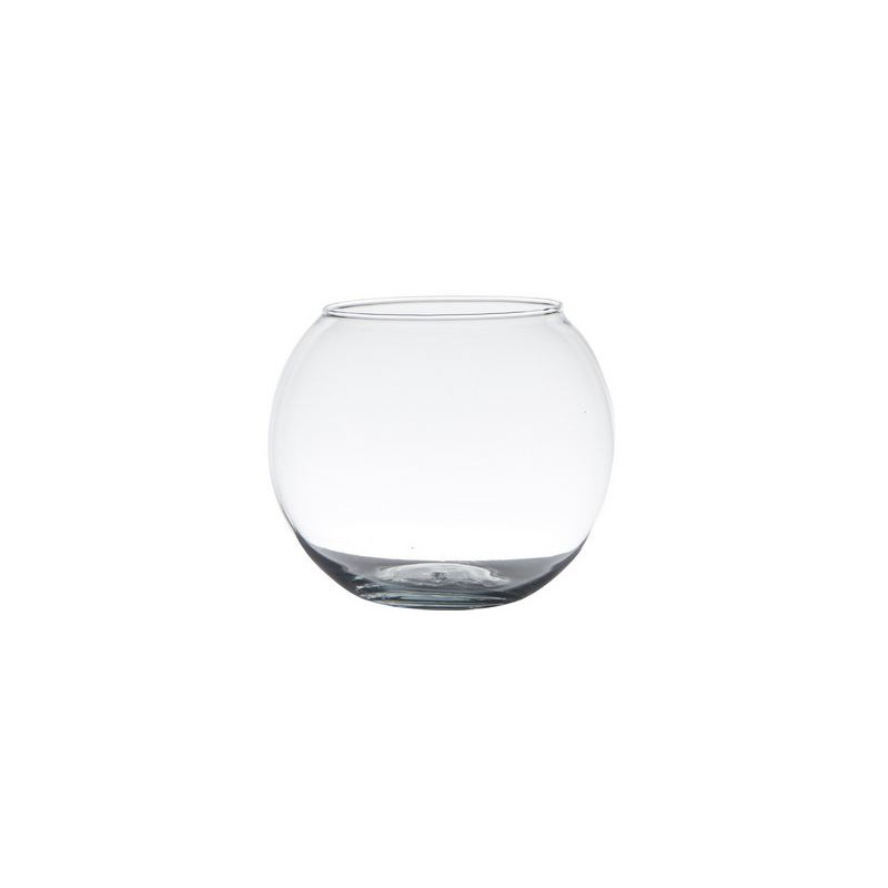 Vase ou photophore Boule 12 cm    - Label Fête Hillion