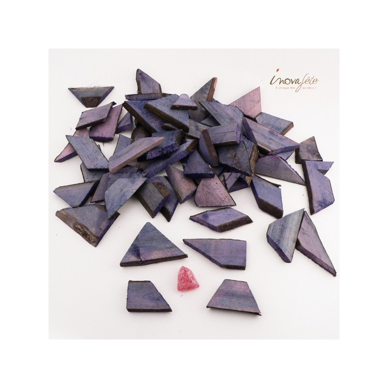 Bois gris lazur violet /48