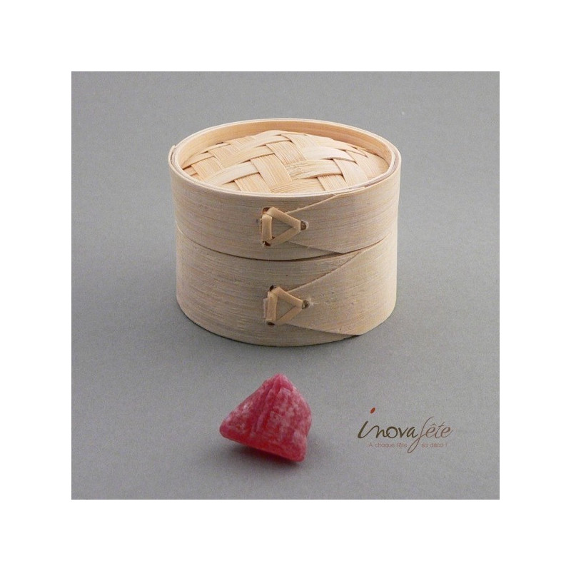 Mini panier vapeur, une boite à dragées originale Mini panier vapeur, une boite à dragées originale