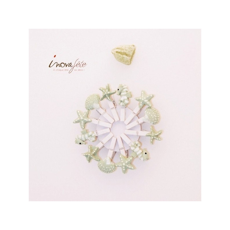 Mini pince motifs mer /12 Mini pince motifs mer /12