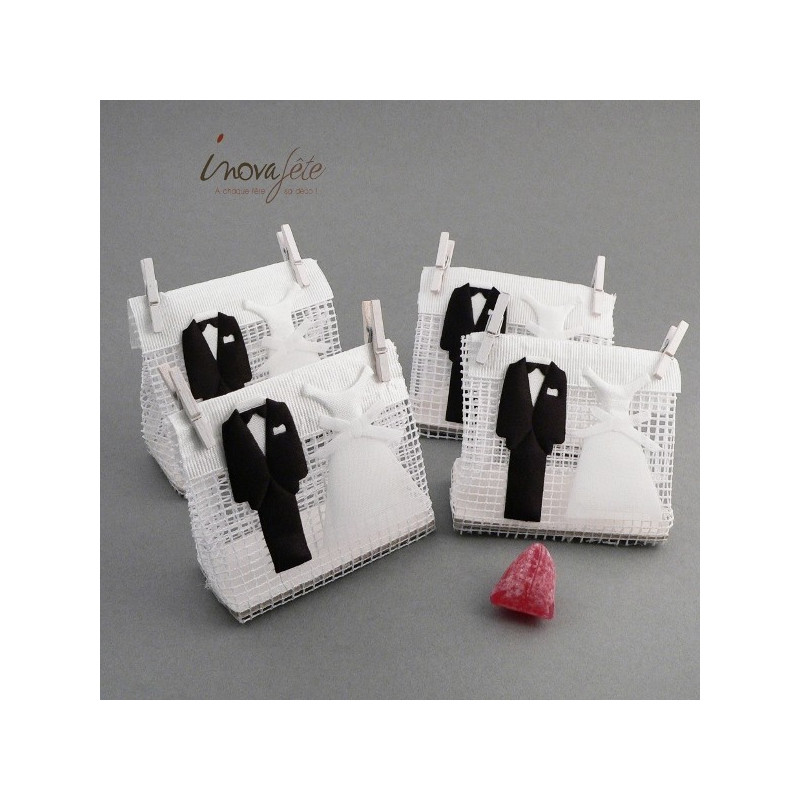 Pochette mariage à garnir /4 Pochette mariage à garnir /4