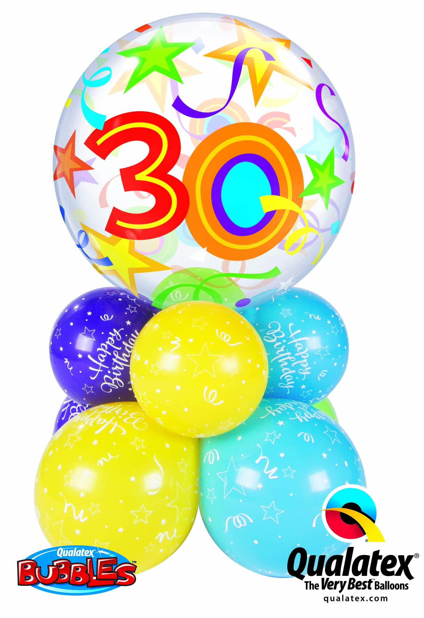 Bouquet de ballons 30 Ans