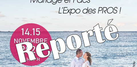 Expo Mariage et Pacs les 14 et 15 Novembre 2020 !